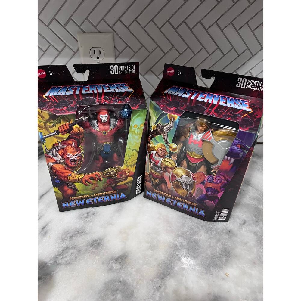 Masters of the Universe Masterverse New Eternia He-Man & Beast Man Action Figure